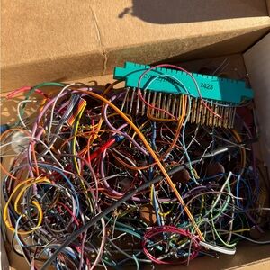 Colorful Electronic Wire Bundle